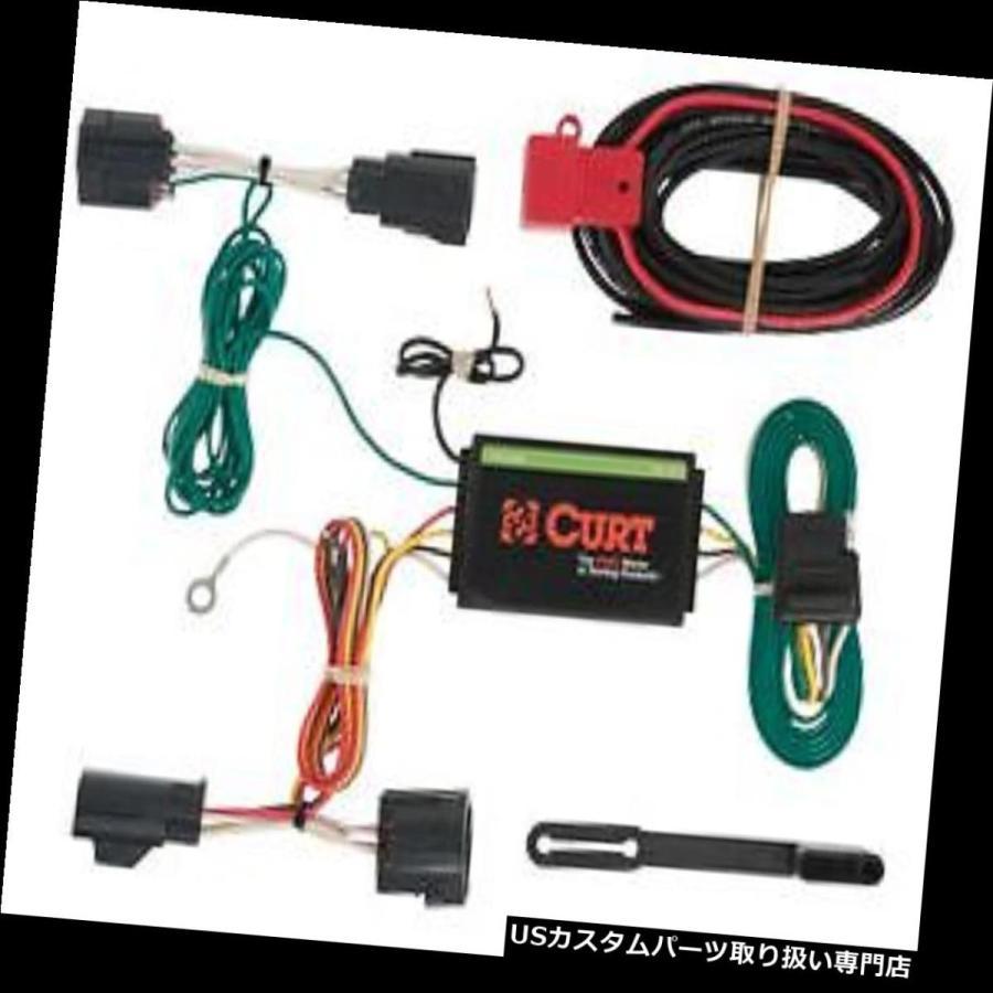 USヒッチメンバー カートヒッチプラグ＆amp; A 07-11ダッジニトロの配線/ 08-12ジープリバティ  Curt Hitch Plug \u0026a