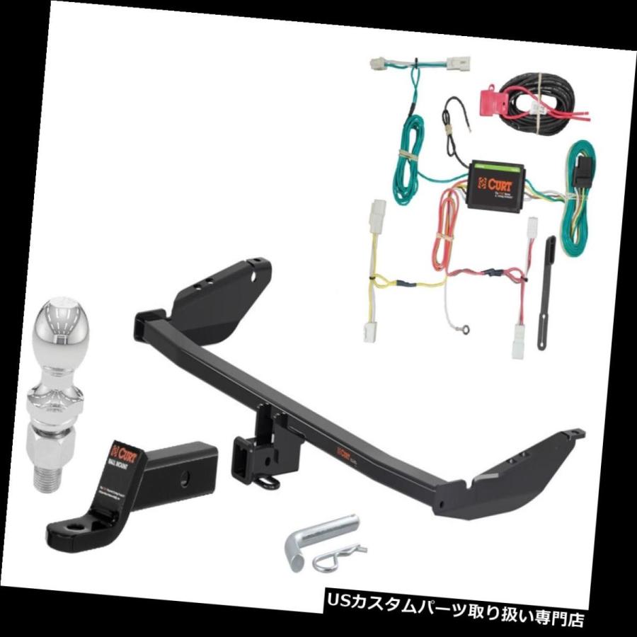 USヒッチメンバー カートクラス3トレーラーヒッチトウパッケージw / 1-7 / 8 \"トヨタシエナ用ボール  Curt Class 3 Trail"