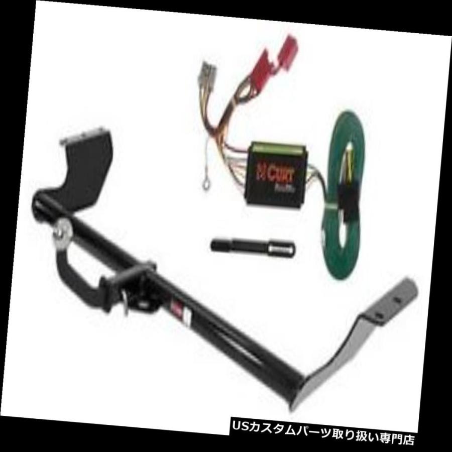 USヒッチメンバー カートクラス2トレーラーヒッチ＆amp; A ホンダオデッセイ用1-7 / 8 \"ボール付きユーロキットの配線  Curt Cla"