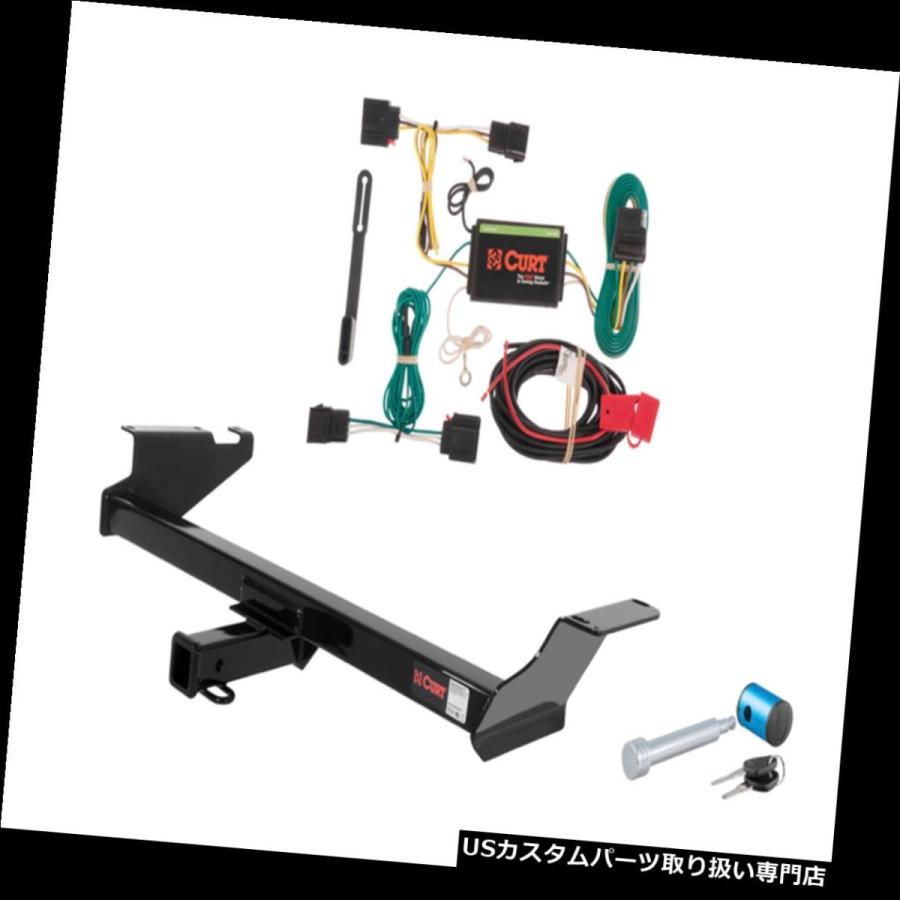 USヒッチメンバー カートクラス3トレーラーヒッチ＆amp; A タウン＆カントリー/グランドキャラバン用ヒッチロック付き配線  Curt Class
