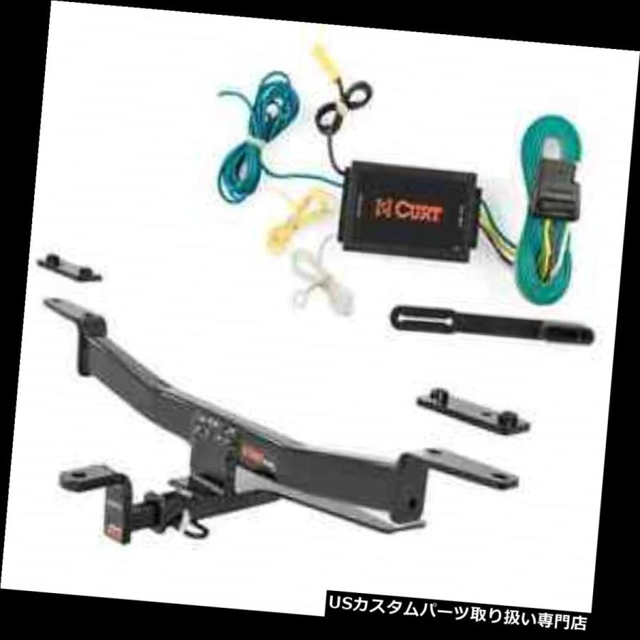 USヒッチメンバー カートクラス1トレーラーヒッチ＆amp; A アウディA6セダン用オールドスタイルボールマウント付き配線 Curt Class