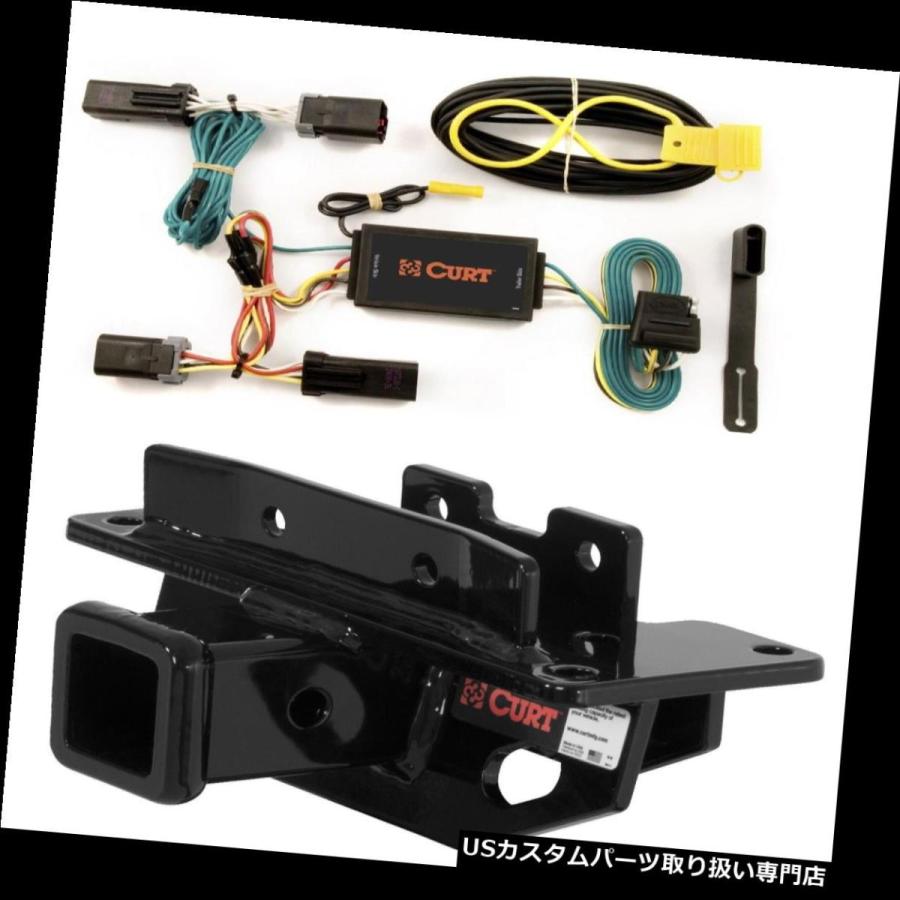USヒッチメンバー カートクラス3トレーラーヒッチ＆amp; A Dodge Durango / Aspen用のカスタム配線ハーネス  Curt Cl