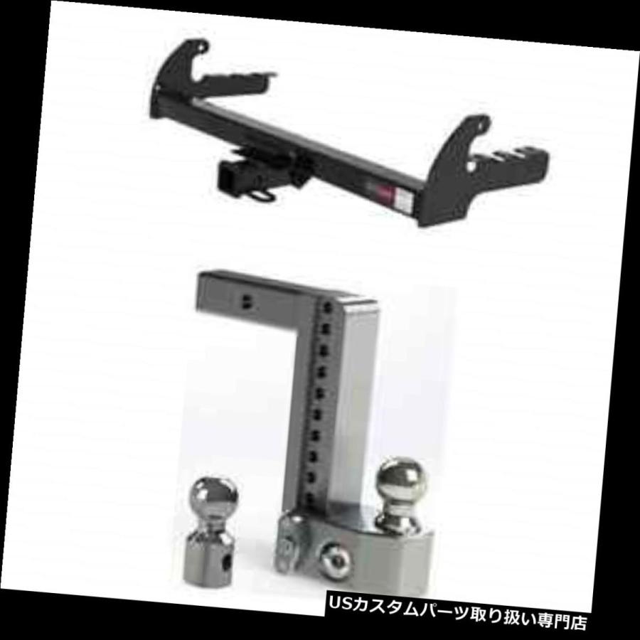 USヒッチメンバー Curt Class 3 Trailer Hitch（掛け目あり）/ Dakota用安全性のある自然調整能力のある10inどんぶり鉢マウント  Curt ヒッチメンバー-ルーフボックス、キャリア-車、バイク、自転車
