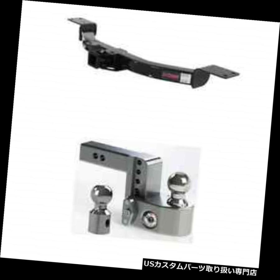 USヒッチメンバー 手押し車3級トレーラーヒッチw /安全性のあるな自然調整能力のあるな4inどんぶり鉢マウント用エンクレーブ  Curt Class 3 Trailer 車、バイク、自転車-ルーフボックス、キャリア