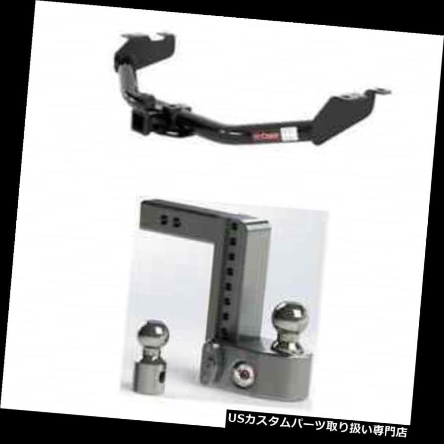 USヒッチメンバー 手押し車3級トレーラーヒッチw / Sierra 1500用安全性のある自然調整能力のある8inどんぶり鉢マウント  Curt Class 3 Trai 自動車-ルーフボックス、キャリア-車、バイク、自転車