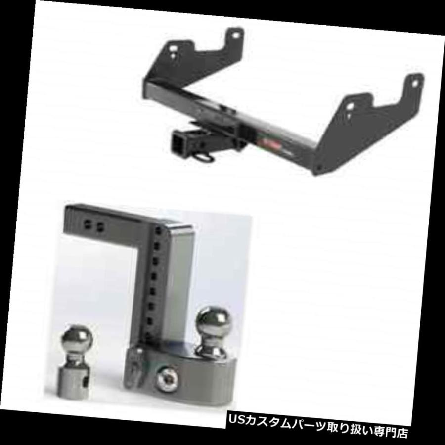 USヒッチメンバー カートクラス3トレーラーヒッチw / F-150用安全調整可能8インチボールマウント Curt Class 3 Trailer