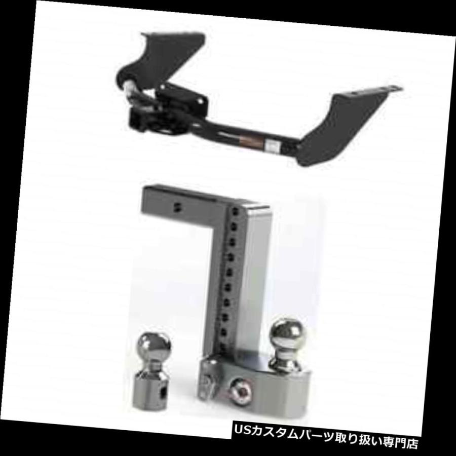 USヒッチメンバー Curt Class 4 Trailer Hitch w /安全に調整可能な10インチRam 1500用ボールマウント Curt
