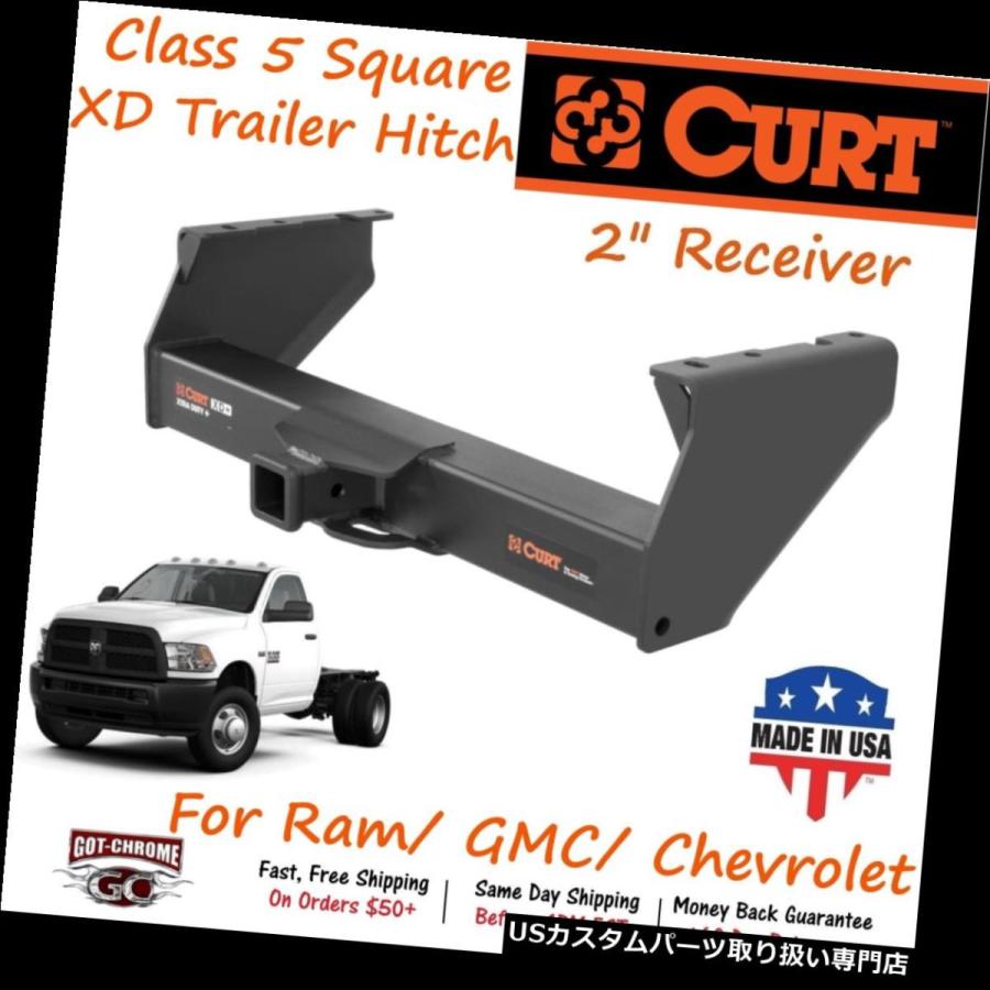 USヒッチメンバー 15400カートクラス5エクストラデューティートレーラーヒッチW / 2インチレシーバーチューブ（ラム/ GMC 4500用）