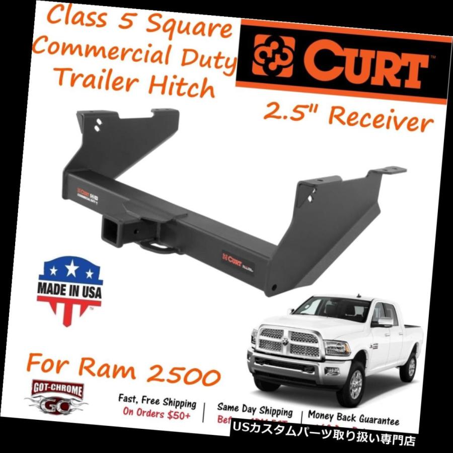 USヒッチメンバー 15809 Curt Class 5商業用義務トレーラーヒッチW / 2.5インチレシーバーRam 2500/3500  1580
