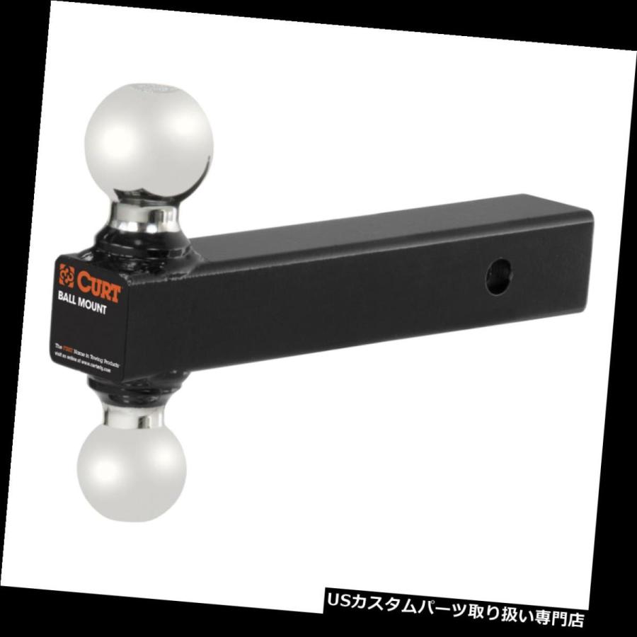 USヒッチメンバー 45665カートマルチボールヒッチマウント（2インチソリッドシャンク2インチ） 2-5 / 16 \"クロムボール  45665 C"