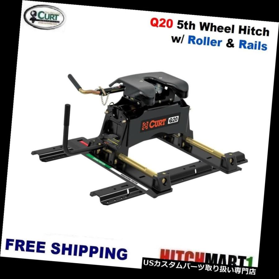 USヒッチメンバー Q20 CURT 5th車輪トレーラと巻き付き添い人ヒッチ 線路＃16636  Q20 CURT 5TH WHEEL TRA 自動車-車、バイク、自転車