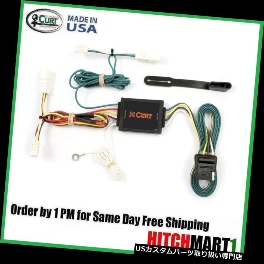 USヒッチメンバー FITS 1998-2003 TOYOTA SIENNA CURT TRAILERヒッチトウ配線プラグ＆アンプ; 再生55418