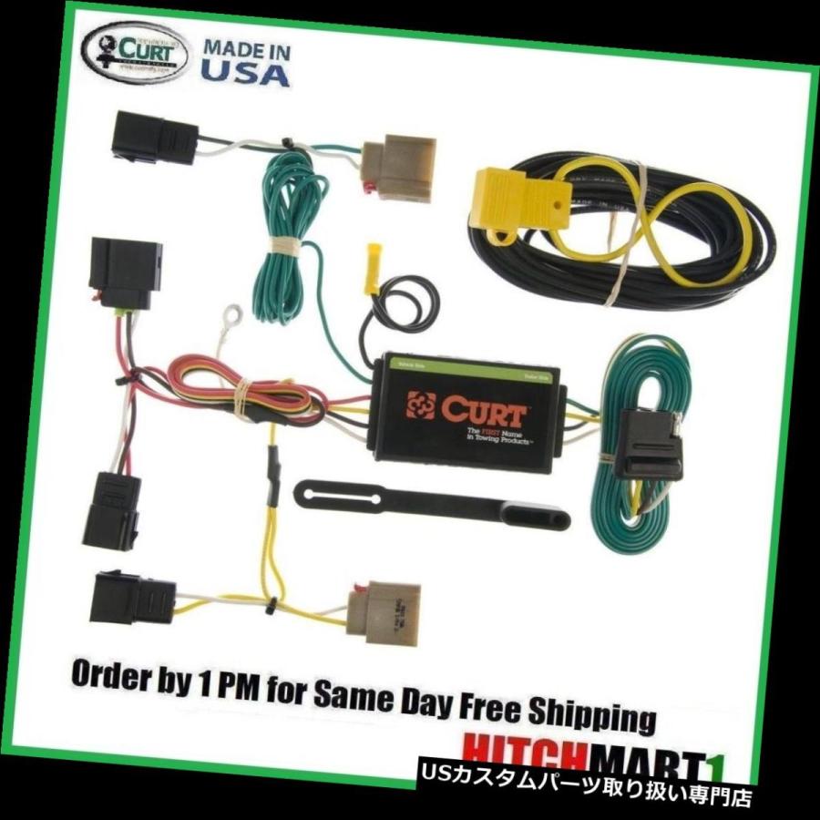 USヒッチメンバー フィット2007-2010ジープコンパス、2007 PATRIOT CURT TRAILERヒッチトウ配線55050  FITS