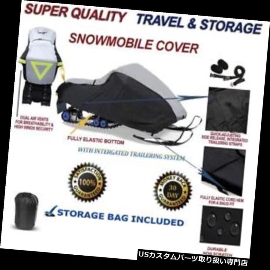 USバイクカバー ヘビーデューティースノーモービルカバーSki-DooスキーDoo MXZ MX Zスポーツ800 RER 2002 HEAVY-D