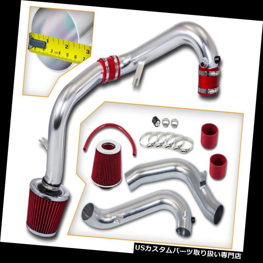 舗 USエアインテーク インナーダクト BCP RED 0105ホンダシビック1.7L L4 MTコールドエアインテークシステム エア