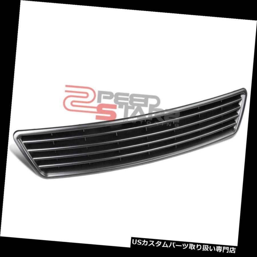 USグリルガード FOR 98-01アウディA6 C5 2.8L V6ブラックプラスチックフロントバンパーフードグリルカバーガード FOR 98-0