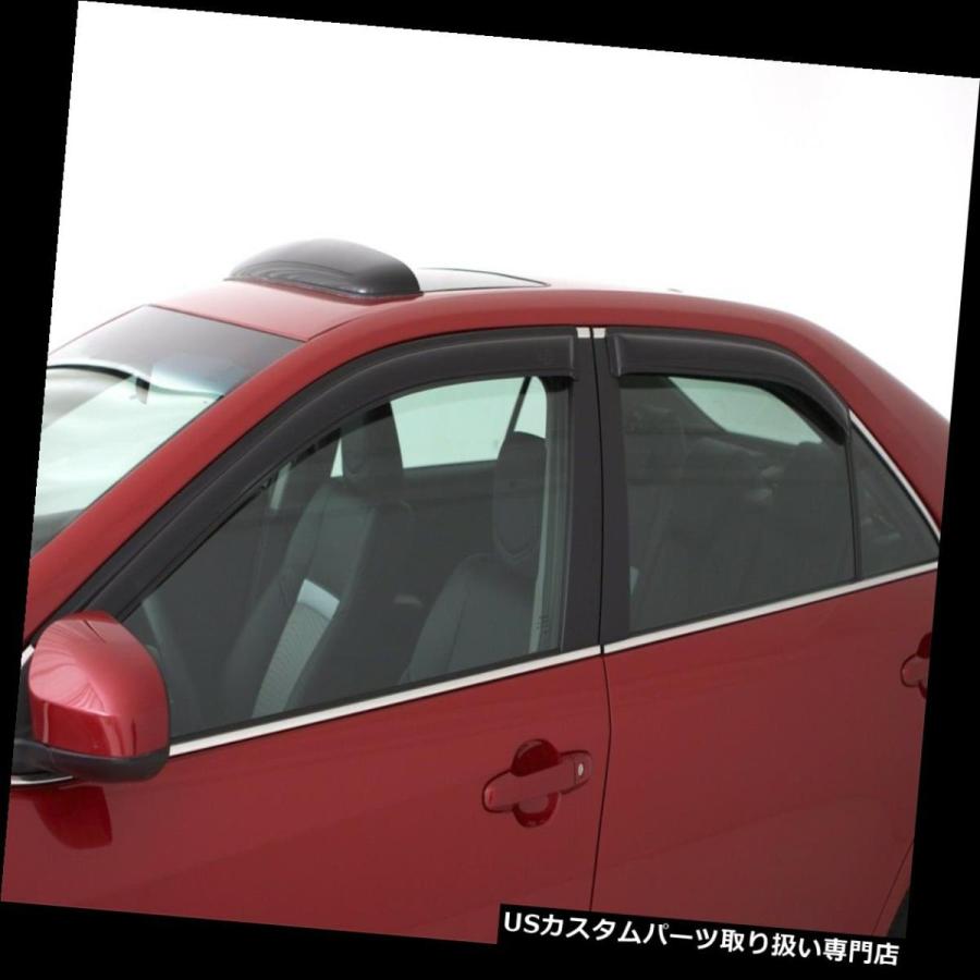 プッシュされた製品 USベントバイザー、ドアバイザー 自動Ventshade 94550 Ventvisor Deflector 4 PC。 Fusionミ