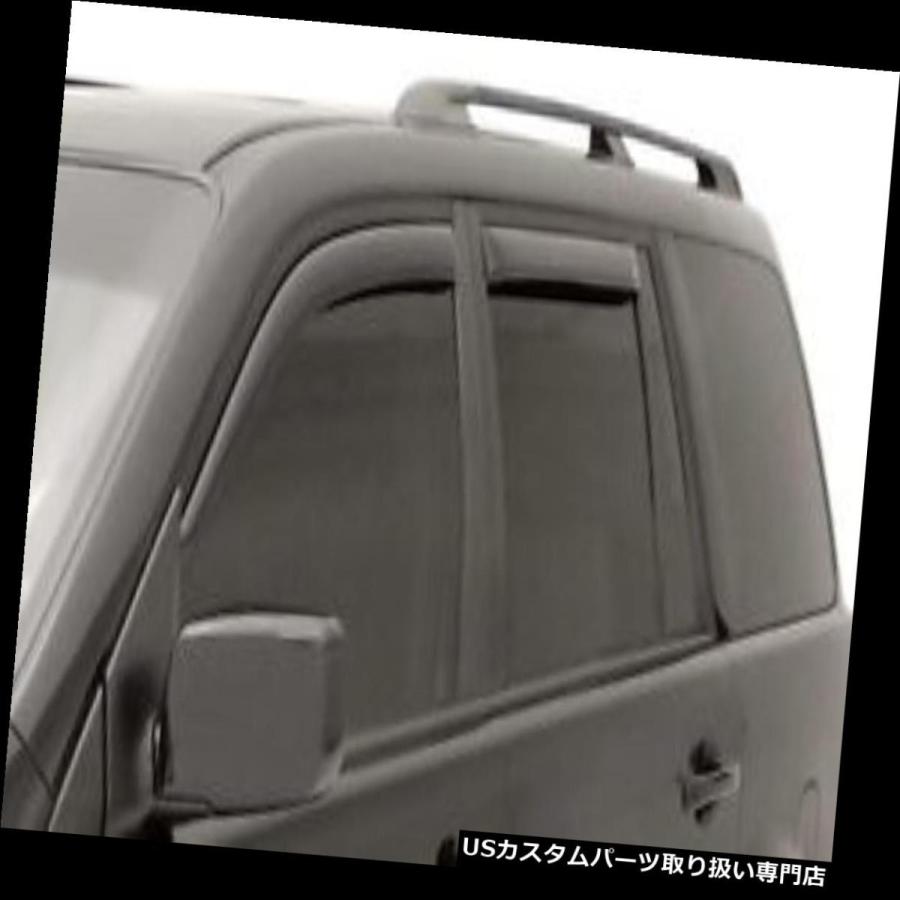 USベントバイザー、ドアバイザー 自動Ventshade 194733 Ventvisorインチャネル4Pc 2002 - 2009