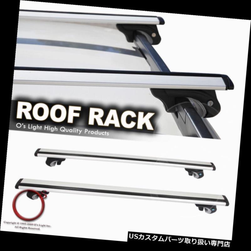 USカーゴ、ルーフ キャリア トップルーフラックエアロダイナミッククロスバーカーゴラゲッジキャリアアジャスタブルセット  TOP ROOF RACK