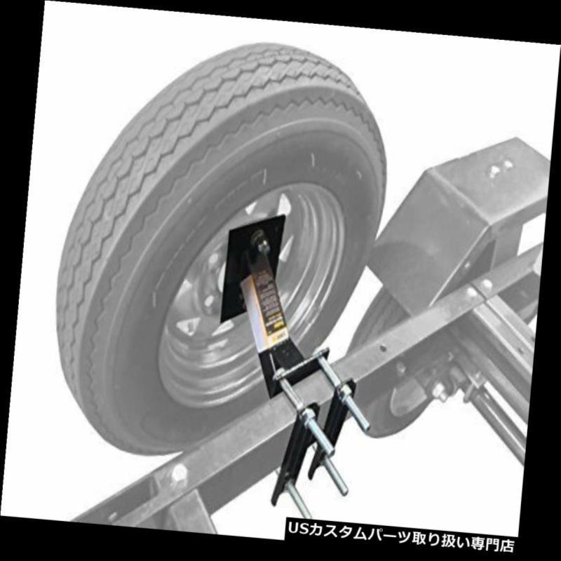 US積貨委託貨物、大屋根 球歴 スペアタイヤキャリアマウントトレーラーパウダーホルダー耐久性のあるブラックホイールカーゴパーツ  Spare Tire 自動車-ルーフラック-ルーフボックス、キャリア