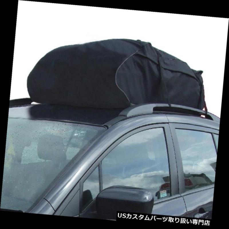 USカーゴ、ルーフ キャリア ルーフトップカーゴ防水キャリアバッグラック収納荷物車SUVバストラベルHH  Roof Top Cargo Waterp