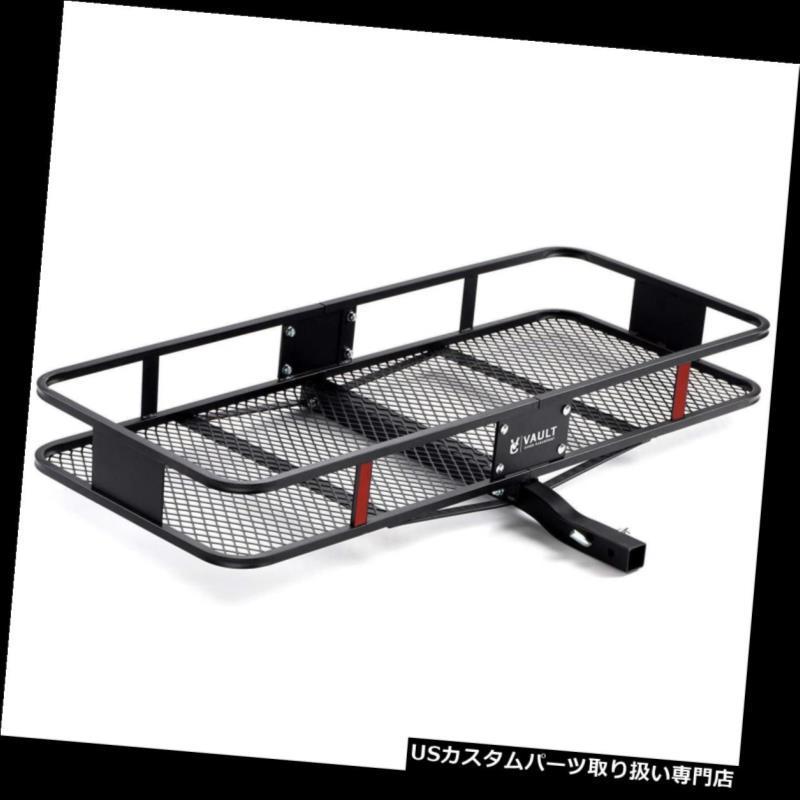 USカーゴ、ルーフ キャリア ヒッチカーゴキャリア60？ ×24？ Vaultで - あなたの装備を運搬  Hitch Cargo Carrier 6