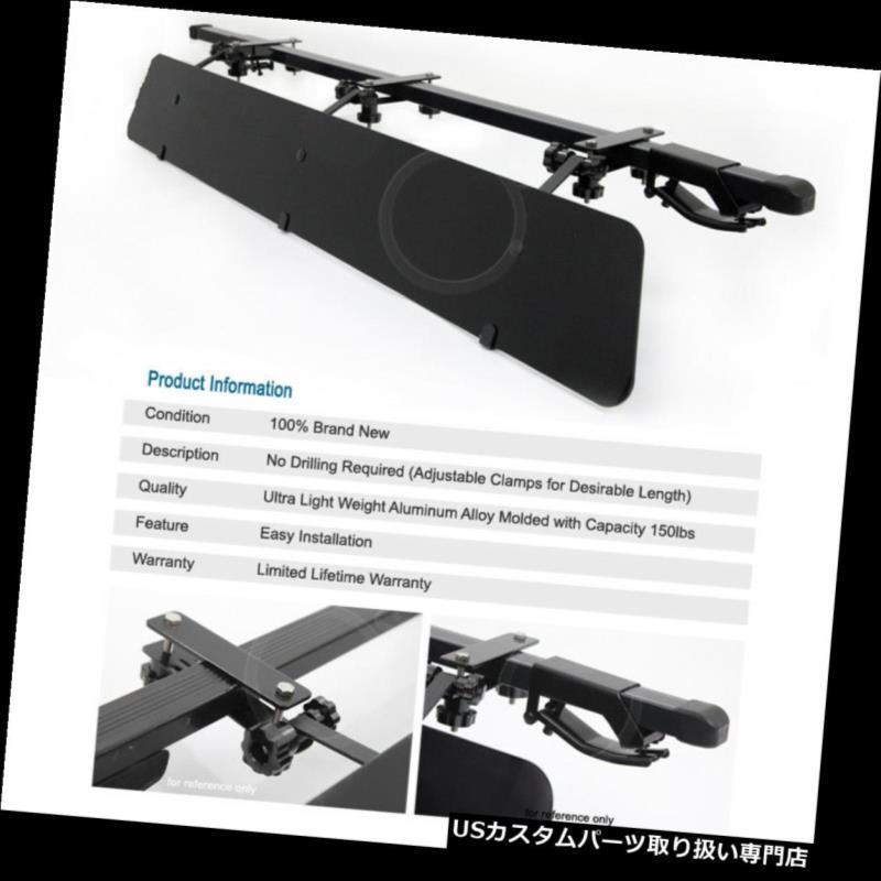 USカーゴ、ルーフ キャリア SRX用ルーフトップアジャスタブルマウント48インチクロスバーカーゴラック+ウィンドフェアリング  Roof Top A