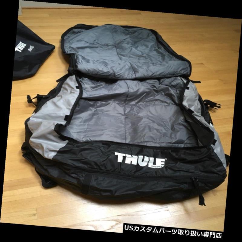USカーゴ、ルーフ キャリア 大Thule Tahoeルーフバッグ＃867ソフトサイドカーゴカバーキャリアラック拡張可能  Large Thule T
