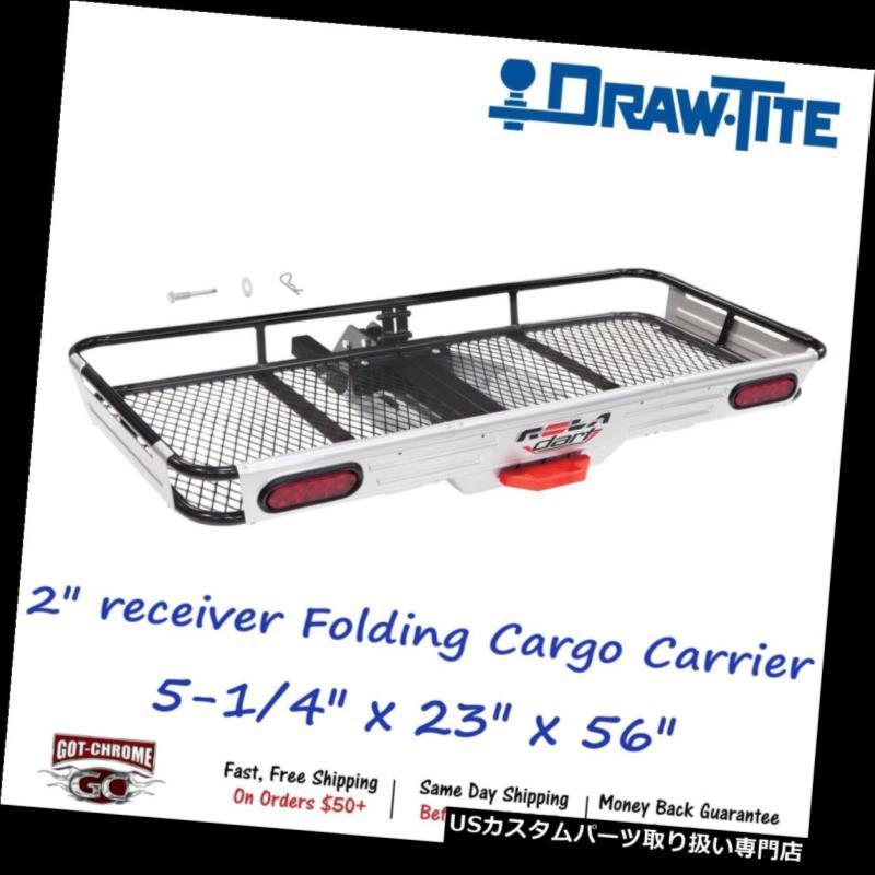 USカーゴ、ルーフ キャリア 59550 Draw-Tite 2 \"レシーバー、5-1 / 4\"" x 23 \""x 56\"" Dart Folding C"