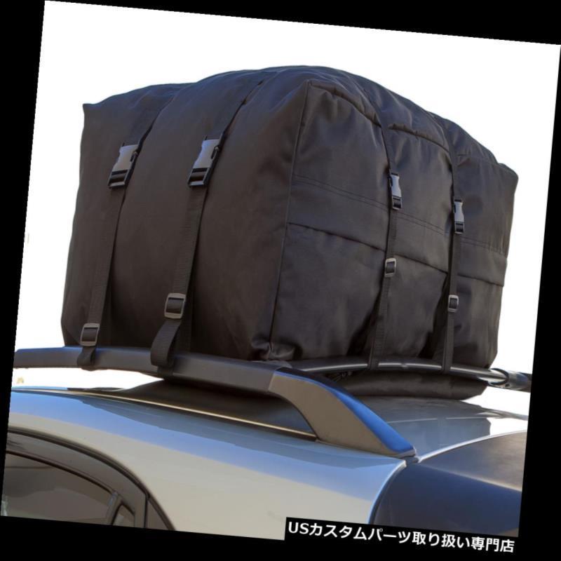 USカーゴ、ルーフ キャリア 車バンSuvルーフトップカーゴラックキャリアソフト防水荷物トラベルバッグ  Car Van Suv Roof Top C