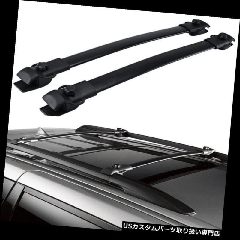 USカーゴ、ルーフ キャリア 2011 2012 2012 2013 2014-2017トヨタシエナルーフラックサイドレールラゲッジキャリア  For