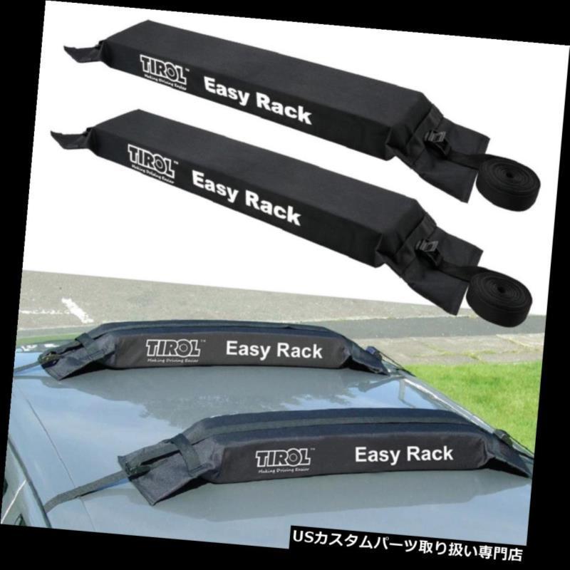 USカーゴ、ルーフ キャリア 2xカートップルーフクロスバークロスバー荷物荷物キャリアラック60kg荷物  2x Car Top Roof Cross