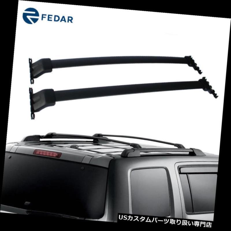 USカーゴ、ルーフ キャリア Fedar Fits 2009-2015 Honda Pilotルーフラッククロスバーカーゴキャリア  Fedar Fi