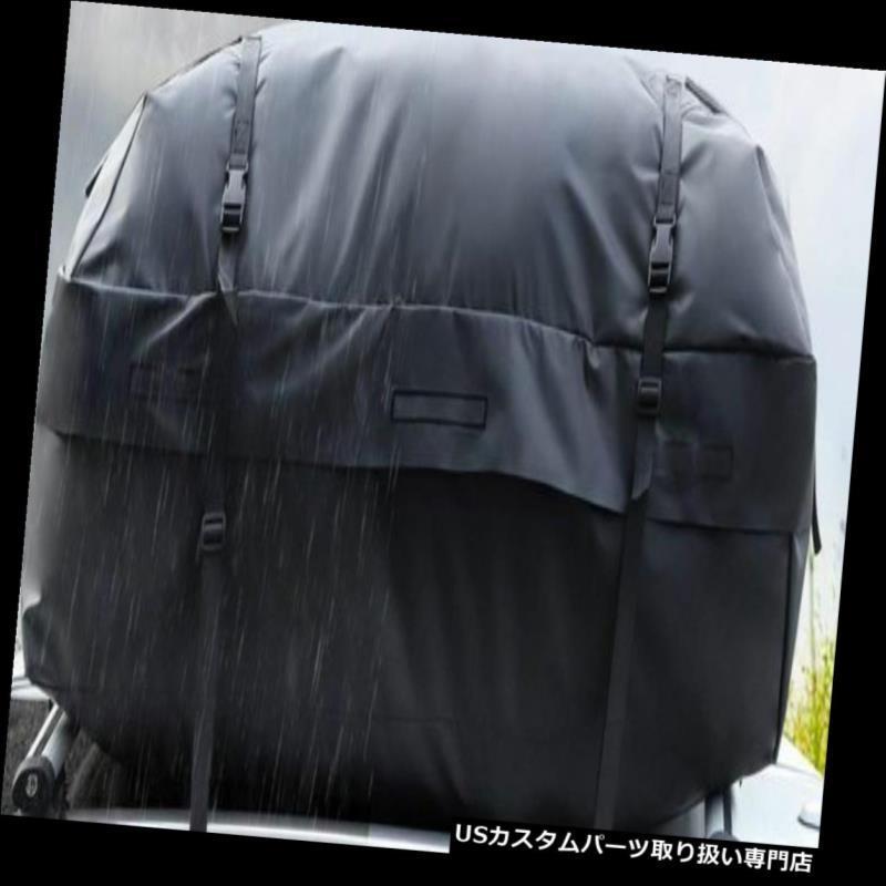 USカーゴ、ルーフ キャリア 15立方フィート防水Cartopキャリアルーフカーゴバッグソフトイージーインストールラックなし  15 Cubic Fe