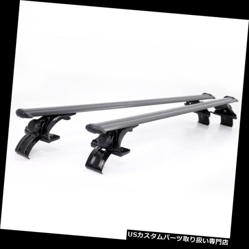 USカーゴ、ルーフ キャリア Camry / Scionブラックアルミルーフラックトップアジャスタブルロープロファイルクロスバーにフィット  Fit
