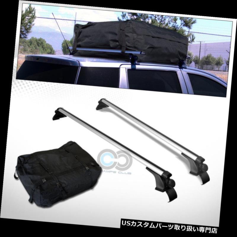 USカーゴ、ルーフ キャリア 50 \"オーバルウィンドウフレームルーフラッククロスバーキット+防水カーゴバッグC06  50\"" OVAL WINDOW"