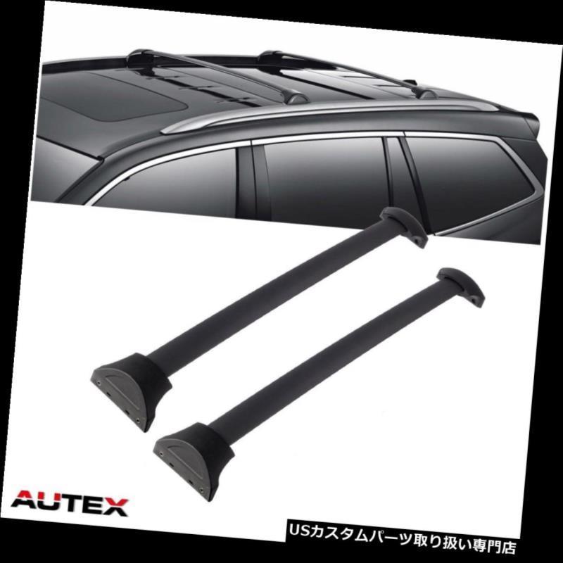 Usカーゴ ルーフ キャリア 16 17年ホンダパイロットautexブラックルーフラッククロスバー荷物貨物キャリア For 16 1 Ptphqotpkl ルーフボックス キャリア Closetoart Fr