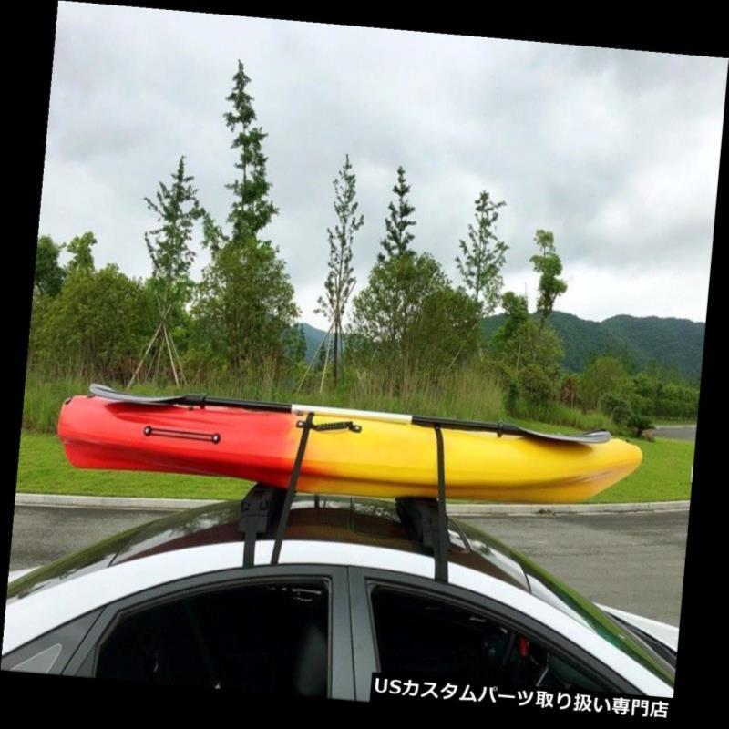 USカーゴ、ルーフ キャリア ユニバーサルカールーフトップカーゴ収納ラックソフトカヌーサーフボード荷物キャリア  Universal Car Roof_2