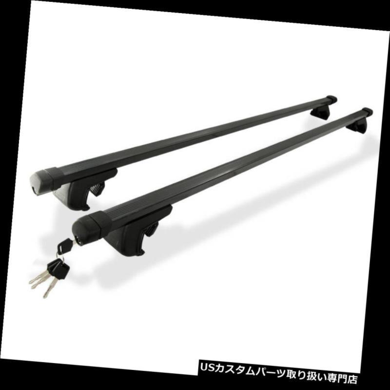 US積貨委託貨物、大屋根 球歴 レイルルーフトップマウント48インチクロスバーラックキャリア+フォレスターインプレッサレガシィ用鍵を掛ける  Rail Ro