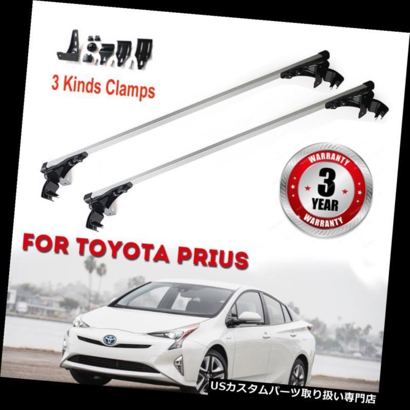 USカーゴ、ルーフ キャリア スノーボードカヤックカヌーカーゴキャリアフィットプリウス06-17用カートップルーフラックバー  Car Top Roo