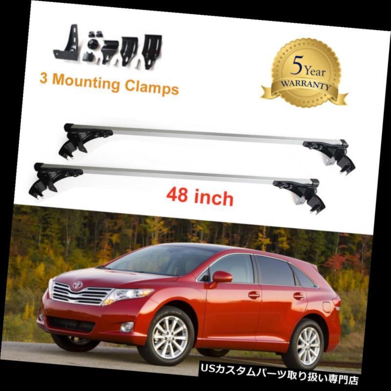 USカーゴ、ルーフ キャリア Toyota Venza 2009 2010 2011カールーフクロスバーカーゴ荷物キャリアラック  For Toyot