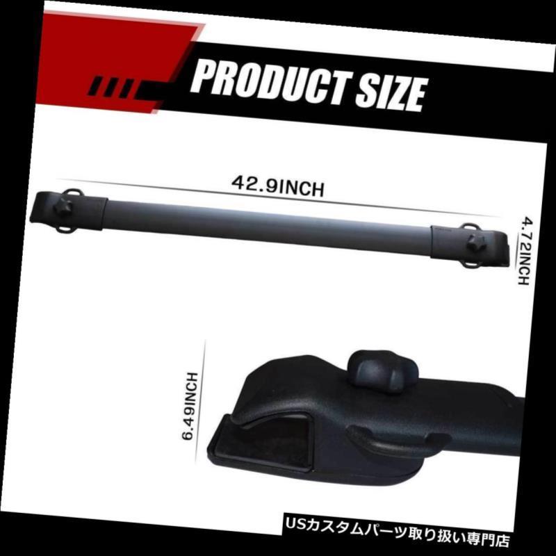 USカーゴ、ルーフ キャリア 11-17トヨタシエナOEファクトリースタイルルーフラッククロスバーペア2PCに適合  Fits 11-17 Toyot_2