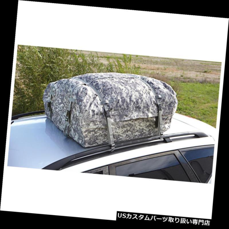 USカーゴ、ルーフ キャリア カーゴ防水ルーフトップキャリアバッグラック収納荷物車旅行Camoufl  年齢  Cargo Wa