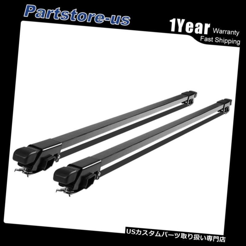 USカーゴ、ルーフ キャリア 54 ''カートップルーフクロスバークロスバー荷物カーゴキャリアラックウィンドウフレーム  54''  Car Top