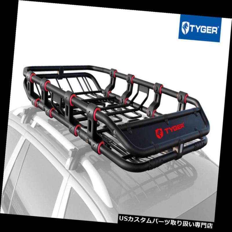 US積貨委託貨物、大屋根 球歴 TYGERの取りひろげる能力のあるな超お役目の大屋根の上の積貨委託貨物提げ篭の積貨委託貨物の球歴の棚  TYGER Extendable Supe 車、バイク、自転車-ルーフラック