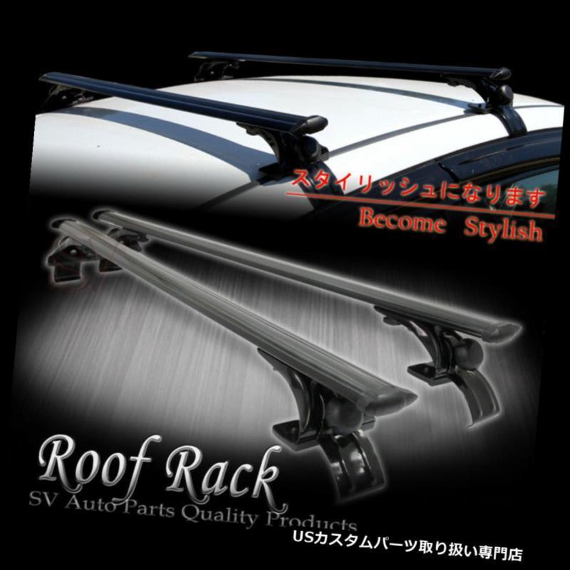 USカーゴ、ルーフ キャリア VWボルボルーフラッククロスバー裸トップマウント空力貨物キャリア606用 For VW Volvo Roof Rack