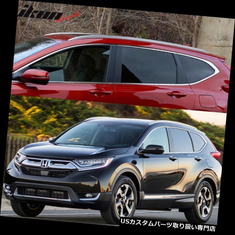 USカーゴ、ルーフ キャリア 17-18ホンダCRV OEファクトリースタイルルーフラッククロスバーアルミシルバーにフィット  Fits 17-18の画像