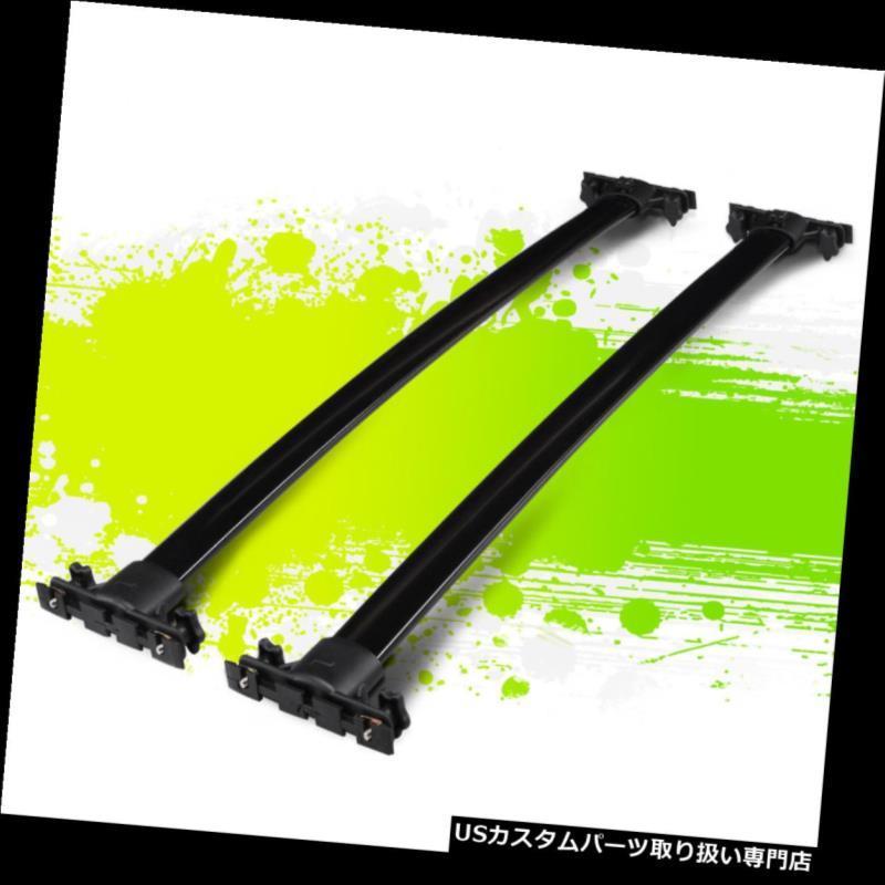 USカーゴ、ルーフ キャリア 01-07用トヨタハイランドアルミルーフラックトップレールクロスバーカーゴキャリア  FOR 01-07 TOYOTA