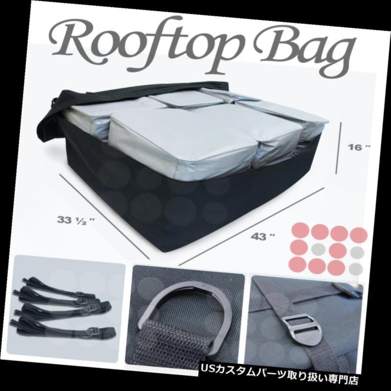 USカーゴ、ルーフ キャリア 01-14シビックブラックルーフトップトラベル荷物収納キャリア防水カーゴバッグ  01-14 Civic Blk Roo_1