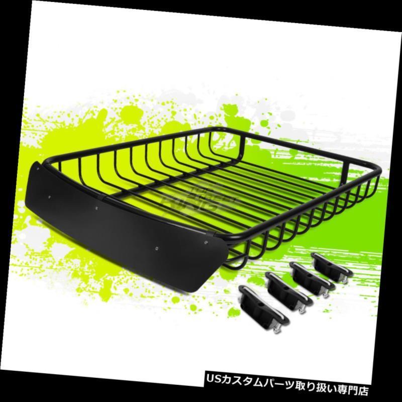 USカーゴ、ルーフ キャリア 51 \"X40\"ユニバーサルマイルドスチールルーフラックバン/ SUVカーゴラゲージ/バッグキャリアバスケット  51\"